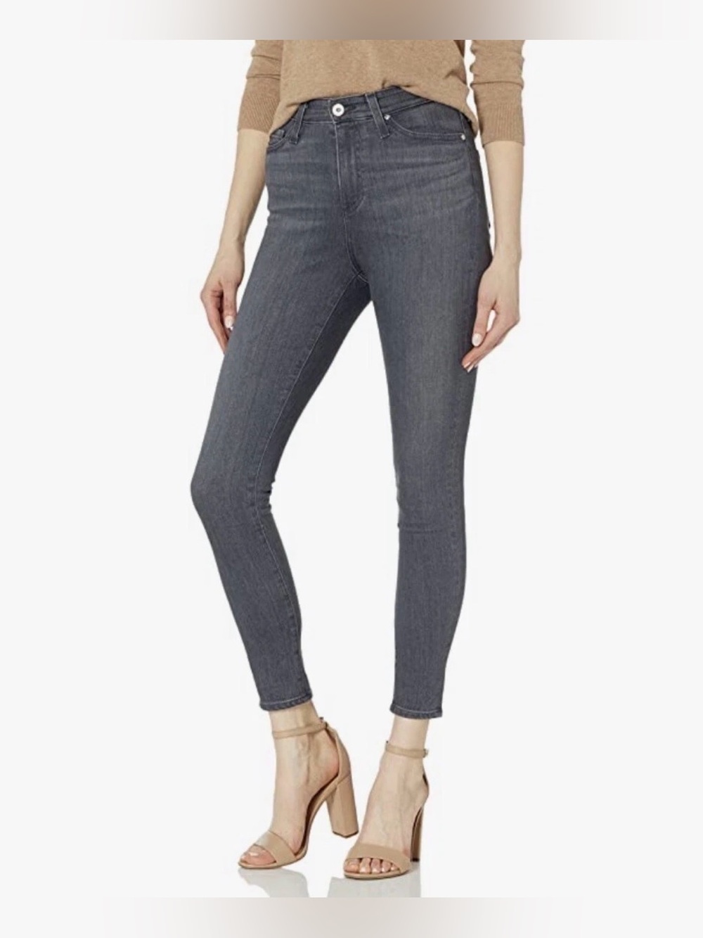 AG Adriano Goldschmied The Mila Super High Rise Skinny Ankle Jean Size 25